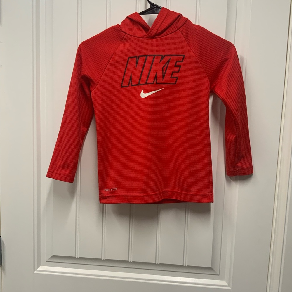 Nike Red Long Sleeve Hoodie